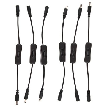 6 Taśma LED Inline 12V Włącznik świateł i