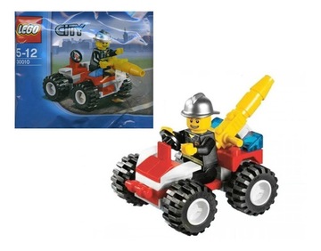 LEGO 30010 City Fire Chief Komendant Straży Pożarn