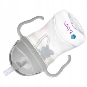 B.Box BB00502 Бутылка с трубочкой 240 мл Серый