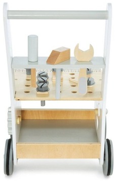 Деревянная мастерская 3в1, ходунки, коляска, коляска, 47 элементов