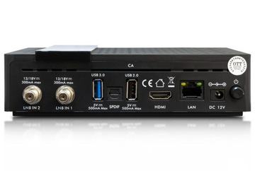 Приемник-тюнер 2x DVB-S2X AB IPBox TWO ANDROID 4K