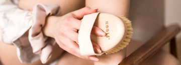 2 антицеллюлитные массажные щетки с острой агавой и нежной благородной щетиной