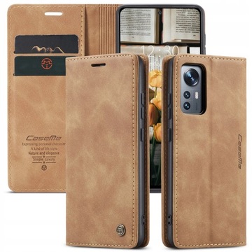 Etui Magnet skórzane z klapką do Xiaomi 12/12X/12S