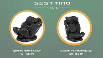 Автокресло Settino Secure Pro 40-150см 0-36кг