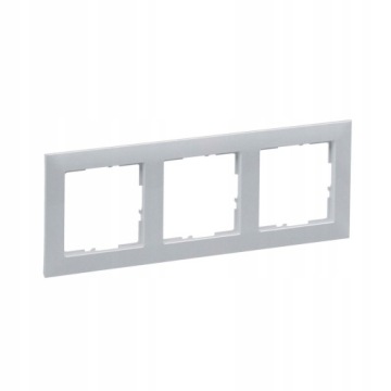 Ramka potrójna Aluminium Legrand Suno