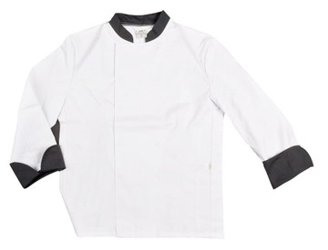 Bluza Kucharska HACCP (Biały,Czarny) 56