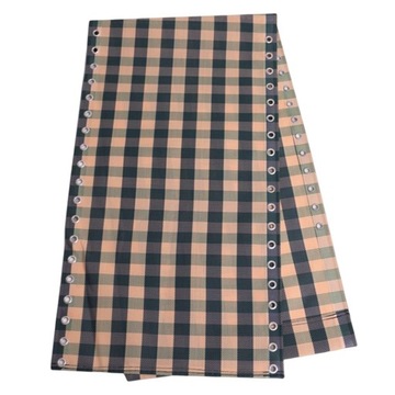 Tkanina wymienna fotela Oddychająca wymiana krzesła Zero Green Plaid