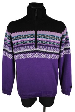 CMP WINDSTOPPER SWETER MĘSKI FIOLETOWY M/L BDB