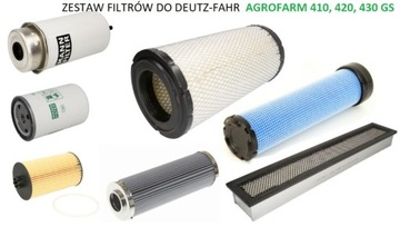 Zestaw, komplet filtrów do DEUTZ - FAHR AGROFARM