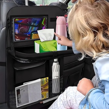 Автомобильный органайзер для сиденья, стола для планшета, ноутбука, автомобильная защита