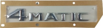 EMBLEMAT NAPIS MERCEDES 4MATIC