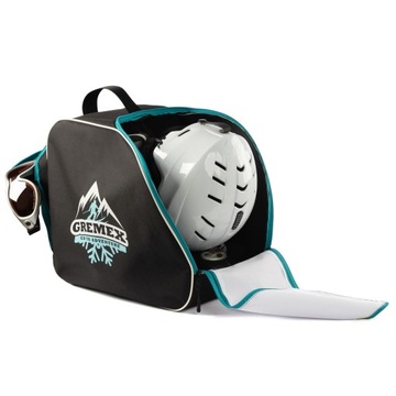 ЧЕХОЛ-СУМКА РЮКЗАК ДЛЯ ЛЫЖНЫХ БОТИНОК КОНЬКИ РОЛИКИ МОРЕ