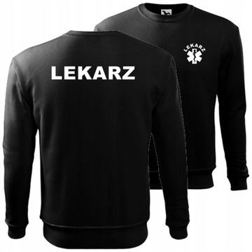 MĘSKA BLUZA KLASYCZNA LEKARZ RATOWNICTWO MEDYCZNE