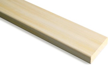 Listwa na siedzisko sauna ABACHI deska na ławkę 250 cm 24x80