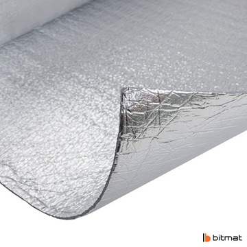 Pianka mata termoizolacyjna podwójnie metalizowana do kamperów paroizolacja