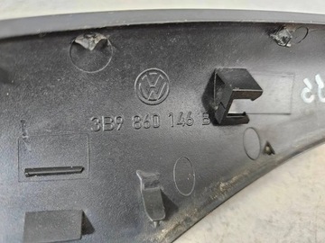 ZÁSLEPKA KRYT STŘEŠNÍ NOSIČ PRAVÝ PŘEDNÍ VW PASSAT B5 FACELIFT 00-05