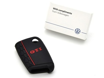Oryginał Volkswagen etui pokrowiec na kluczyk scyzoryk VW Golf VII GTI