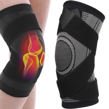 ORTEZA KOLANA STABILIZATOR WSPARCIEM RZEPKI OPASKA NA KOLANO ROZMIAR XXXL