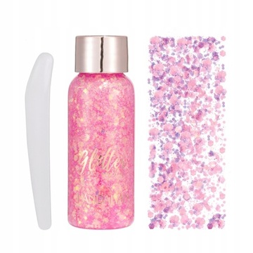 With Smear Spoon Multifunctional Eye Glitter