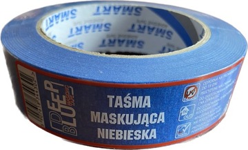 TAŚMA MALARSKA NIEBIESKA UV BLUE 30 / 50M. SMART 1 SZT.