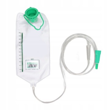 WOREK DO LEWATYWY ZESTAW 1200 ML Z 10 KOŃCÓWKAMI