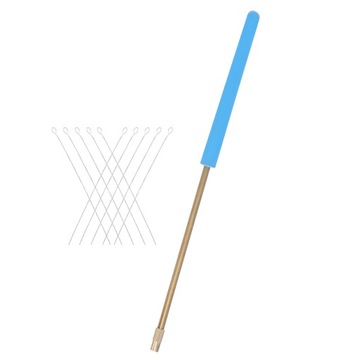 1 комплект инокуляционных колец в виде стержня из нержавеющей стали