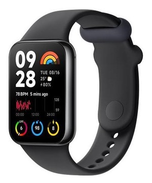 Xiaomi Band 8 Pro GPS Tętno SpO2 Sen 5ATM czarny