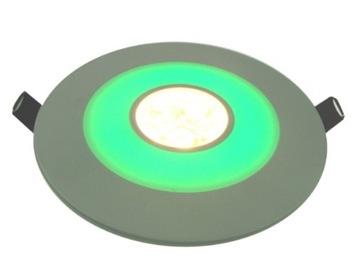DOWNLIGHT MOON GREEN 3*1W BIAŁY CIEPŁY,BIAŁY