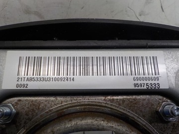 CHEVROLET SPARK III M300 ULOŽENÍ ŘIDIČE AIR NÁDRŽ 95975333