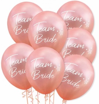 BALON NA WIECZÓR PANIEŃSKI BALONY TEAM BRIDE 5 SZT