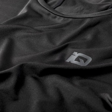 Koszulka bokserka czarna treningowa IQ ramiążka XL
