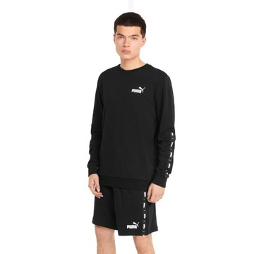 PUMA BLUZA MĘSKA ESS TAPE CREW BLACK r.L