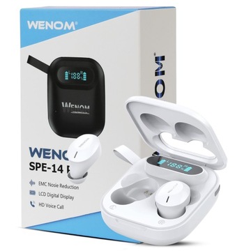 Wenom SPE-14 Pro BT 5.3 PowerBank iOS Android Hifi Wireless Heephones