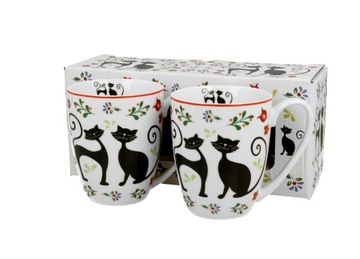 Duo komplet 2 Kubki Koty Etno 380 ml