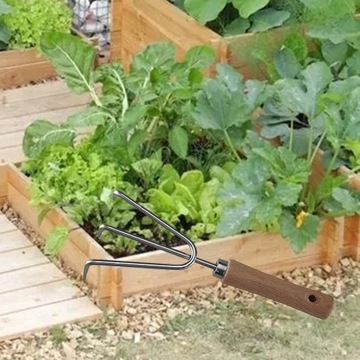 Многофункциональный садовый инструмент, ручные грабли.