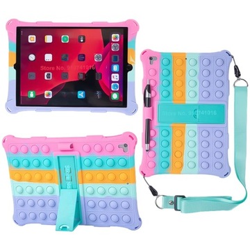 iPad 9,7 2017 2018 Colorful Pink-Spshry Case na iPad Air 5 2022 Mini 1 2 3