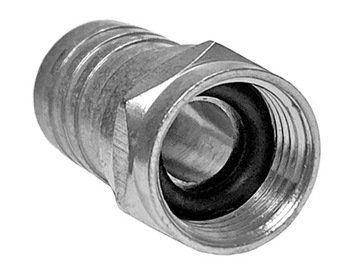 Антенная заглушка F 75 Ом с шестью уплотнениями RG-6 100 шт.