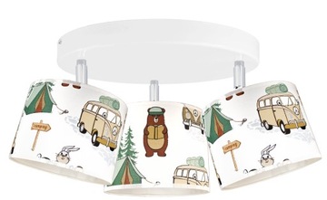 LAMPA SUFITOWA WISZĄCA ŻYRANDOL BOHO CAMP LED
