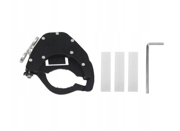 Tempomat motocyklowy uniwersalny z metalu czarny