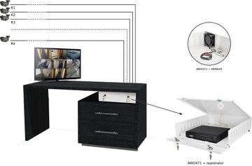Корпус для большого самописца AWO471 Pulsar