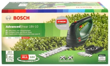 Аккумуляторные ножницы для травы и кустарников ADVANCEDSHEAR 18V-10 BOSCH