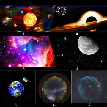 Projektor Gwiazd Lampka Nocna LED USB Planetarium 13x Dysk Planety 4K HD