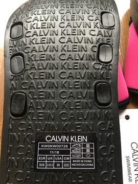 Klapki Calvin KleinKW0KW00728507 r.35/36