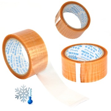 Taśma Pakowa Przezroczysta 45mm x 50m FREEZER 1szt