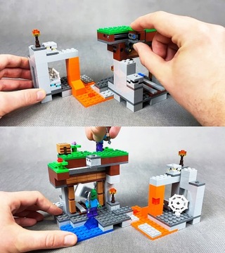 LEGO Minecraft Заброшенная шахта 21166 MINECRAFT