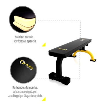 ŁAWKA ŁAWECZKA DO ĆWICZEŃ POD SZTANGĘ DO DOMU