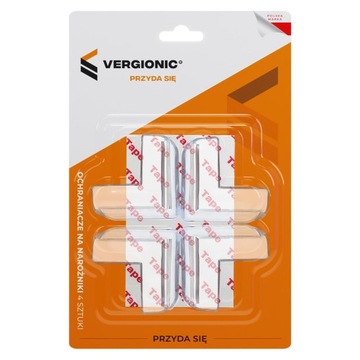 УГЛОВАЯ ЗАЩИТА ДЛЯ КРОМКОВ МЕБЕЛИ ШКАФ СТОЛ СИЛИКОНОВЫЕ ЗАЩИТЫ 4 шт.