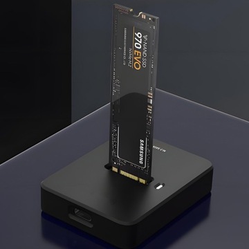 Stacja dokująca dysków M.2 NVME adapter SSD M2 dysk SATA USB 3.1 Plug&Play