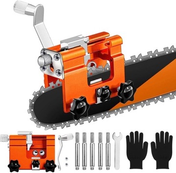 OSTRZAŁKA PIŁ ŁAŃCUCHOWYCH ZESTAW RĘCZNY ŁAŃCUCH SZLIFIERSKI