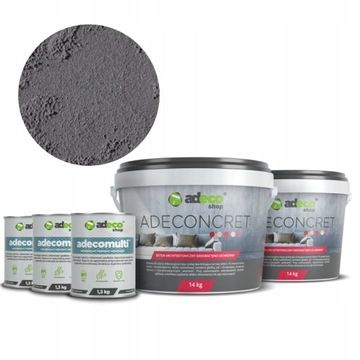 Beton dekoracyjny Steel MARENGO zestaw na 15m2